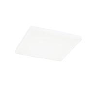 Paulmann 79955 panneau LED panneau encastré Veluna VariFit Edge 200x200mm carré gradable bl. lumière du jour Bl. synthétique plafonnier 4000K