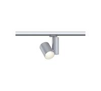 Paulmann 91337 Système de rail LED ProRail3 Zeuz 39° 33 W 3000 K 230 V Argent à intensité variable Systèmes de rail Rail de plafond en métal, plastique