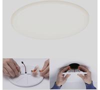Paulmann 92389 EB Panel Veluna VariFit Luminaire à LED encastrable 17 W satin