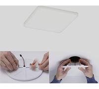 Paulmann Plafonnier LED Veluna 92397 1x10 W blanc