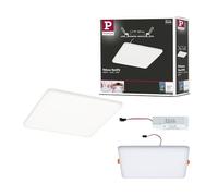 Paulmann 92398 EB Panel Veluna VariFit Luminaire à LED encastrable 17.50 W satin