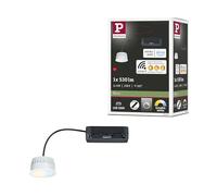 Paulmann 92451 Spot encastré modulaire LED Tunable White Coin 50 mm Coin 6W 530lm 230V gradable 2200-6500K Satiné