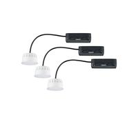 PLM 92478 - Éclairage encastré à Choose coin, 3 x 6,5 W, 2 2700 K, blanc-swi