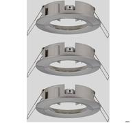 Paulmann Spot encastré Choose 92479 3x10 W acier brossé