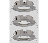 Paulmann Spot encastré Choose 92479 3x10 W acier brossé
