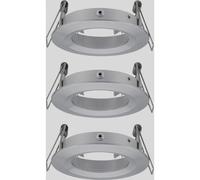 Paulmann 92484 Spots encastrés LED Choose spot fixe max. 3x10 watts spot encastré pour plafond Alu tourné lampe encastrée Alu