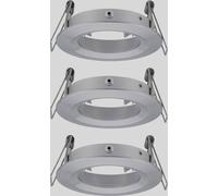 Paulmann 92484 EBL Choose Collerette jeu de 3 10 W Aluminium (tourné)