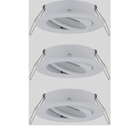 Paulmann 92486 EBL Choose Collerette jeu de 3 10 W blanc