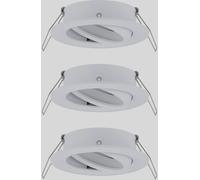 Paulmann 92486 EBL Choose Collerette jeu de 3 10 W blanc
