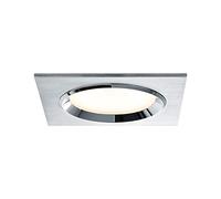 Paulmann 92696 Premium encastres Dice LED 3x8W, carré, 36VA, 230V/ 700mA, 150x150mm, Alu brossé, Alu/Verre