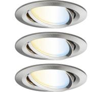 Paulmann 92962 Luminaire à LED encastrable LED 18 W fer (brossé)