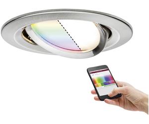 Paulmann 92964 Luminaire à LED encastrable LED 5.2 W fer (brossé)