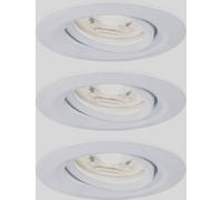 Paulmann Spot LED encastré Nova mini Plus 92971 – 3x4,2W EasyDim 2700K blanc dépoli jeu de 3