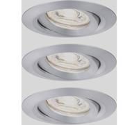 Paulmann 92975 EBL Nova mini Plus Coin Luminaire à LED encastrable jeu de 3 4.20 W aluminium