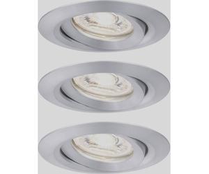 Paulmann 92975 EBL Nova mini Plus Coin Luminaire à LED encastrable jeu de 3 4.20 W aluminium