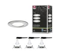Paulmann Nova spot encastré 3x6.5 W fer 92979