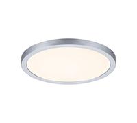 Paulmann 93034 Panneau LED spots encastrés Areo VariFit IP44 Blanc chaud 175 mm rond incl. 1x13 watts Chrome mat éclairage de plafond plastique 3000 K