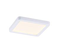 Paulmann 93039 Panneau LED encastré Areo VariFit IP44 Blanc chaud 118x118 mm carré incl. 1x6,5 Watt Blanc Plafonnier matière plastique 3000 K