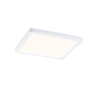 Paulmann 93053 Panneau LED spots encastrés Areo VariFit IP44 gradable sur 3 niveaux 175x175 mm carré incl. 1x13 watts gradable Blanc plastique 3000 K