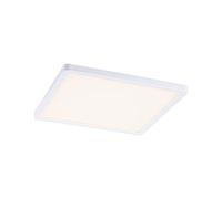 Paulmann 93054 Panneau LED spots encastrés Areo VariFit IP44 variable sur 3 niveaux 230x230 mm carré incl. 1x16 watts gradable Blanc plastique 3000 K