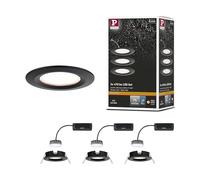 Paulmann Nova spot encastré 3x6 W noir 93081