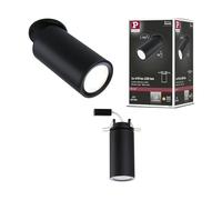 Spot encastré LED 3-Step-Dim Turnal rond 60mm 90° Coin 6W 470lm 230V gradable 2700K Noir mat Noir mat G