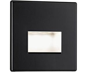 Paulmann 93094 Wand EBL Edge Applique à LED encastrable LED LED intégrée 1.40 W noir (mat)