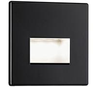 Paulmann 93094 Wand EBL Edge Applique à LED encastrable LED noir (mat)