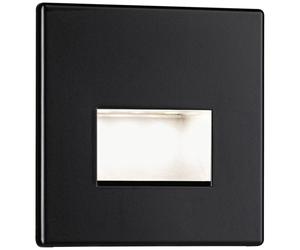 Paulmann 93094 Wand EBL Edge Applique à LED encastrable LED noir (mat)