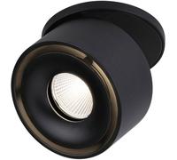 Paulmann 93370 Spircle Luminaire à LED encastrable LED LED intégrée 8 W noir (mat)