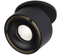 Paulmann Spircle plafonnier 1x8 W noir 93370