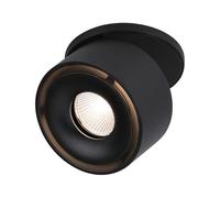 Paulmann 93370 Spircle Luminaire à LED encastrable LED LED intégrée 8 W noir (mat)