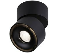 Paulmann 93371 Spircle Luminaire LED pour montage en surface LED LED intégrée 8 W noir (mat)