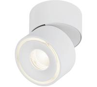 Paulmann Plafonnier Spircle 93373 LED intégrée 1x8 W 550 lm 3000 K Blanc dépoli