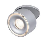 Paulmann 93374 LED spots encastrés Spircle 78 mm incl. 1x8,0 W Blanc chaud Chrome mat aluminium système d'éclairage 3000 K