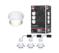 Paulmann Gil plafonnier 3x6 W blanc-fer 93385