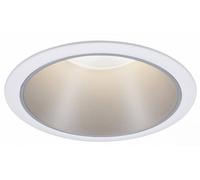 Paulmann 93398 Luminaire à LED encastrable LED GU10 10 W blanc mat, argent