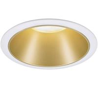 Paulmann 93405 Cole Coin Luminaire à LED encastrable LED 6 W blanc, or