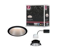Paulmann Cole Coin spot encastré 1x6.5 W noir-argenté 93407