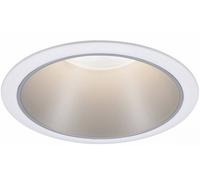 Paulmann Spots encastrés Cole 93409 – 1×6,5 W gradables blanc/argent 2700 K