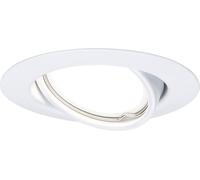 Paulmann Spot encastrable Base 93411 LED GU10 5 W 3000 K 20° orientable rond blanc