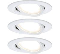 Paulmann 93449 Nova Spot encastrable jeu de 3 LED LED 18 W blanc mat