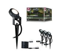 Paulmann Spot de jardin Plug & Shine Sting - Set d'extension LED IP67 Anthracite Blanc chaud