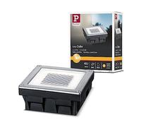 Paulmann Solar Cube lampe de sol 1x0.24 W acier-transparent 93774