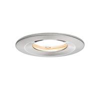 Spot LED encastrable pour salle de bains Paulmann 93882 N/A 6 W Coin Slim fer (brossé)