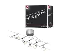 Paulmann Salt 94145 Système complet d'éclairage sur câble GU5.3 50 W LED chrome (mat)