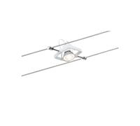 Paulmann 94148 Système de câbles Spot Mac II, max. 1x10W, GU5,3 Blanc, 12V, Métal/Plastique
