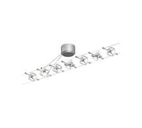 Paulmann Système complet d'éclairage sur câble MacII 94152 GU5.3 70 W LED chrome mat