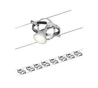 Paulmann Système d'éclairage sur câble Cardan 94153 GU5.3 max. 8x10W dimmable Chrome mat