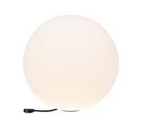 Paulmann 94179 Outdoor Plug&Shine Objet lumineux extérieur LED Globe, IP67, 3000K, 575lm, 24V, 500 mm